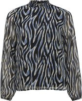 Vila VIFALIA LOI HIGH NECK L/S TOP/LC Dames  Blouse English manor- maat 36