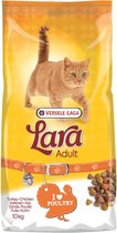 Versele-Laga Lara - Adult - Kalkoen/Kip - Kattenvoer - 10 kg