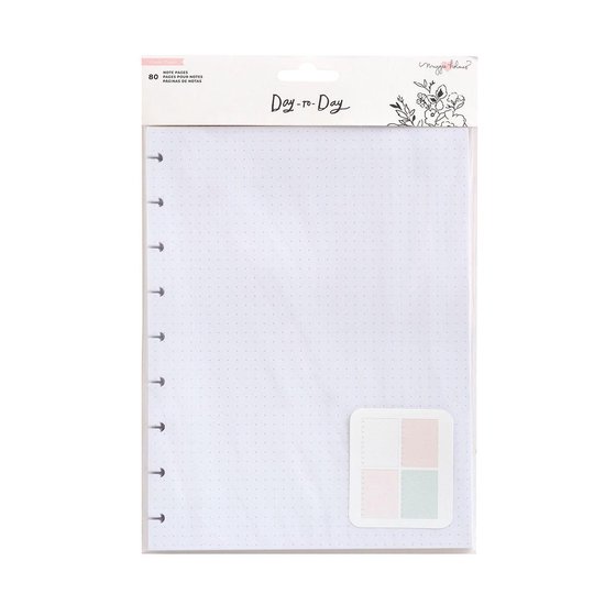 Crate Paper Planner Pagina's - Day-To-Day Disc Planner - Note Pages - 80 stuks