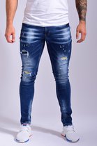Skinny Fit Jeans Blauw 9564 - 29