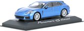 Porsche Panamera 4S Diesel (Blauw) (11cm) 1/43 MiniChamps - Schaalmodel - Modelauto - Model auto - Minatuurautos - Miniatuur auto