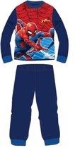 Spiderman pyjama - blauw - maat 122/128