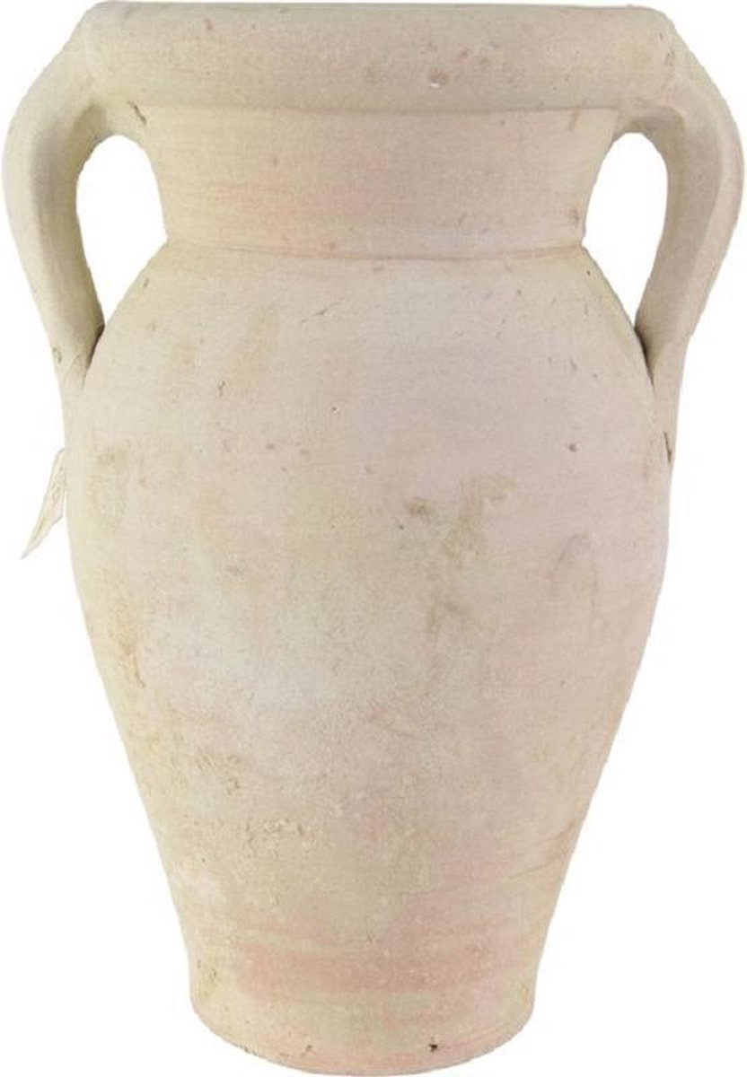 Amphore d'extérieur / cruche d'amphore en céramique blanc crème 40 cm ...