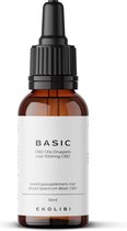 Ekolibi 10% Basic CBD 10ml (1000mg CBD)