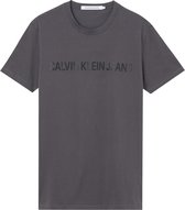 Calvin Klein Calvin Klein Institutional Logo Shirt  T-shirt - Mannen - grijs