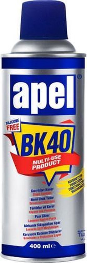 APEL Rust Remover-Aérosol dérouillant- Bk-40-400 ml-Dérouillant
