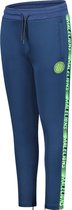 Malelions Junior Sport Warming Up Trackpants - Navy/Green