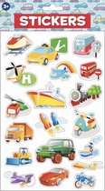 CULORE - Stickerset - Voertuigen - Bubble stickers