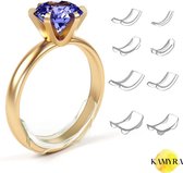 Onzichtbare Ring Verkleiners - Ring Adjusters - Ringverkleiners - Zilveren/Gouden Ringen Mannen/Vrouwen - Ringmaat Verkleiner - 8 Stuks