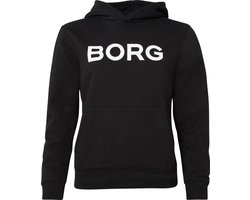 Björn Borg Logo Hoodie  - Trui - Sweater - Met Capuchon - Dames - Maat L - Zwart