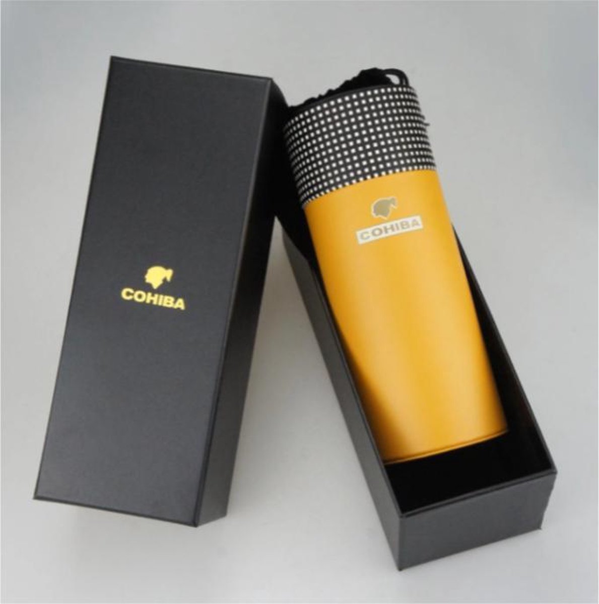 Cohiba- Sigarendoos- Humidor- Sigaren opbergdoos- Hygrometer- Luchtbevochtiger- Sigarenkoker- Sigarendoosje