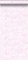 Origin behang zebra's licht roze - 346835 - 53 cm x 10,05 m