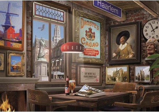 Tot erven letterlijk Puzzel - Haarlems Café (1000) | bol.com
