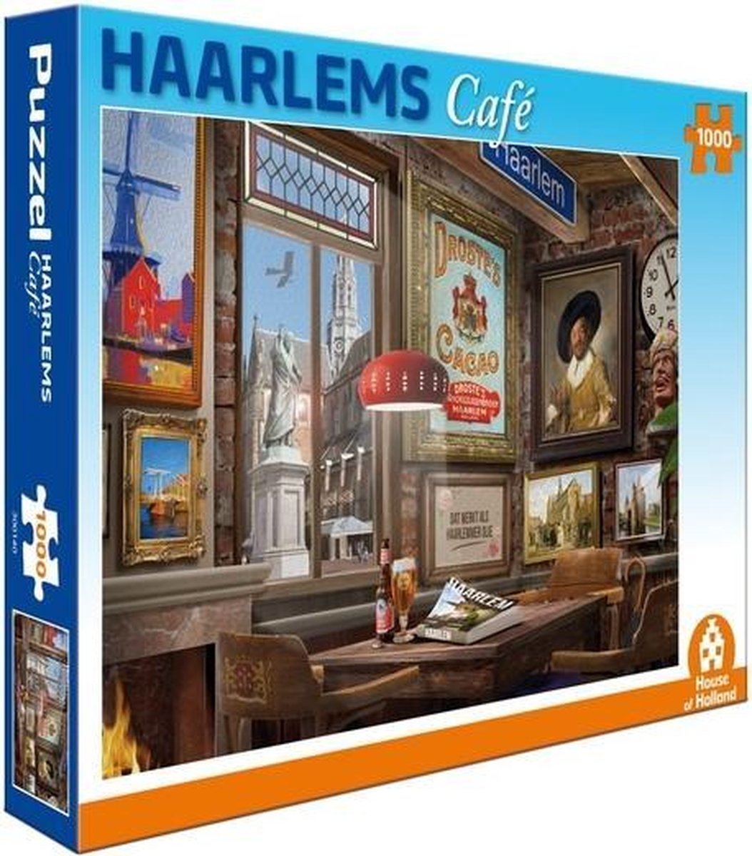 Tot erven letterlijk Puzzel - Haarlems Café (1000) | bol.com