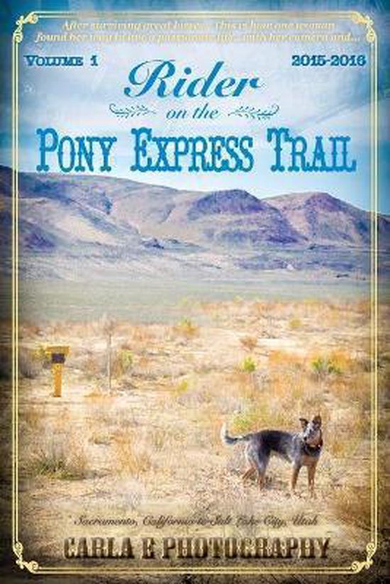 Rider on the Pony Express Trail- Rider on the Pony Express T ... - cover