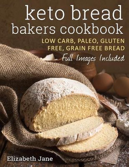 Keto Bread Bakers Cookbook - cover