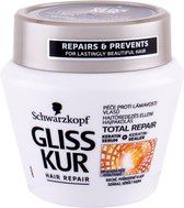 Gliss Kur - Total Repair Anti-Hair Breakage Treatment Regenerating Mask Against Hair Brittility 300Ml