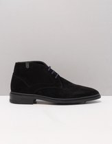 Floris van Bommel Mannen Leren Boots / Herenschoenen  10667 - Zwart - Maat 42