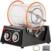 Bitpivot® Krachtige Polijstmachine Met Timer Voor Afkanten - Polijsten - Polijst Apparaat - Finisher - Roterend Vat - Voor Sieraden En Meer - 5KG