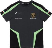Lamborghini Team T-Shirt  Kids Black Green-116