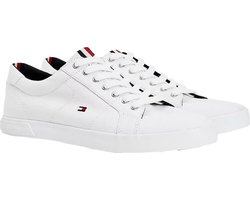 Tommy Hilfiger - Heren Sneakers Iconic Long Lace - Wit - Maat 45