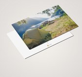 Cadeautip! Luxe Kampeer Ansichtkaarten set 10x15 cm | 24 stuks