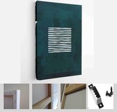 Set of Abstract Hand Painted Illustrations for Postcard, Social Media Banner, Brochure Cover Design or Wall Decoration Background - Modern Art Canvas - Vertical - 1883932840 - 40-3