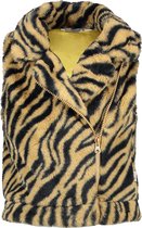 Moodstreet meisjes fake fur gilet Tiger