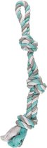 Flamingo Katoen Jim Trektuig 3 Knopen Munt/Wit/Grijs  - 63 X 8,5 X 7,5Cm