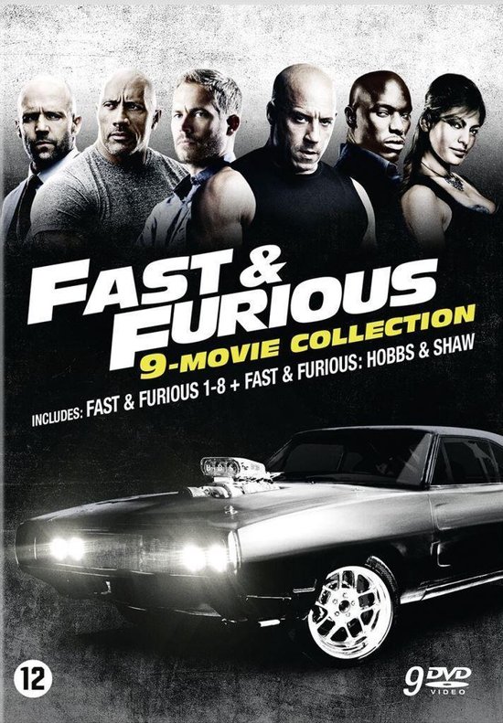 Fast & Furious 1-8 & Hobbs & Shaw (DVD), Vin Diesel | DVD | bol.com