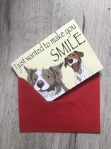 Faites-vous sourire - Carte de voeux - ArtED Studio - A6 - 4 pièces - enveloppe incluse - papier écologique
