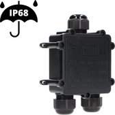 LED's Light PRO Kabelverbinder doos - Waterdicht IP68 - T-Connector 3P - 4-14mm