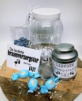 Kraamverzorgster cadeau - Thee pakket - Verse thee - chocolade - kraamzorg