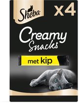 Sheba Creamy Snacks Kip 4 stuks