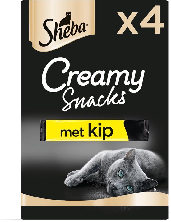 Sheba Creamy Snacks Pollo - 44 Snack Cremosi Per Gatti In 11 Confezioni - Foto 11