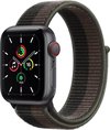 Apple Watch SE 2021 - Sport Loop Bandje - 40 mm - 4G - GPS - Grijs