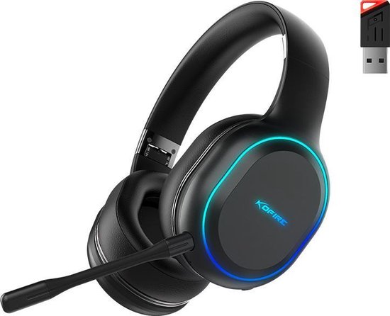 Kofire UG-05 draadloze gaming headset met microfoon – in en uitplugbare  micro –... | bol.com