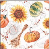 Ambiente - Servetten - 25 x 25 cm - Pumpkins & Servetten - Najaar - Herfst