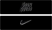 Bandeau Nike Swoosh - Zwart avec imprimé Goon Squad - Taille unique