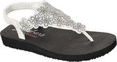 Skechers  - MEDITATION - FLORAL LOVER - White Silver - 41