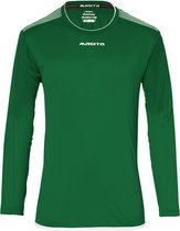 Masita | Sportshirt Sevilla Lange Mouw - Ademend - Vochtregulerend - Licht - Stevig - Groen-Wit - XXXL