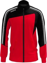 Masita | Trainingsjack Heren - Forza trainingsvest - Ademend en Licht Sportvest - RED/BLACK - 152