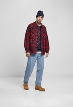 Southpole Jacket -S- Flannel Quilted Shirt Rood