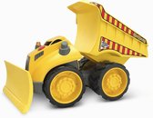 Dumpvrachtwagen speelgoed vrachtwagen - 30x25cm - Met licht en soft wielen