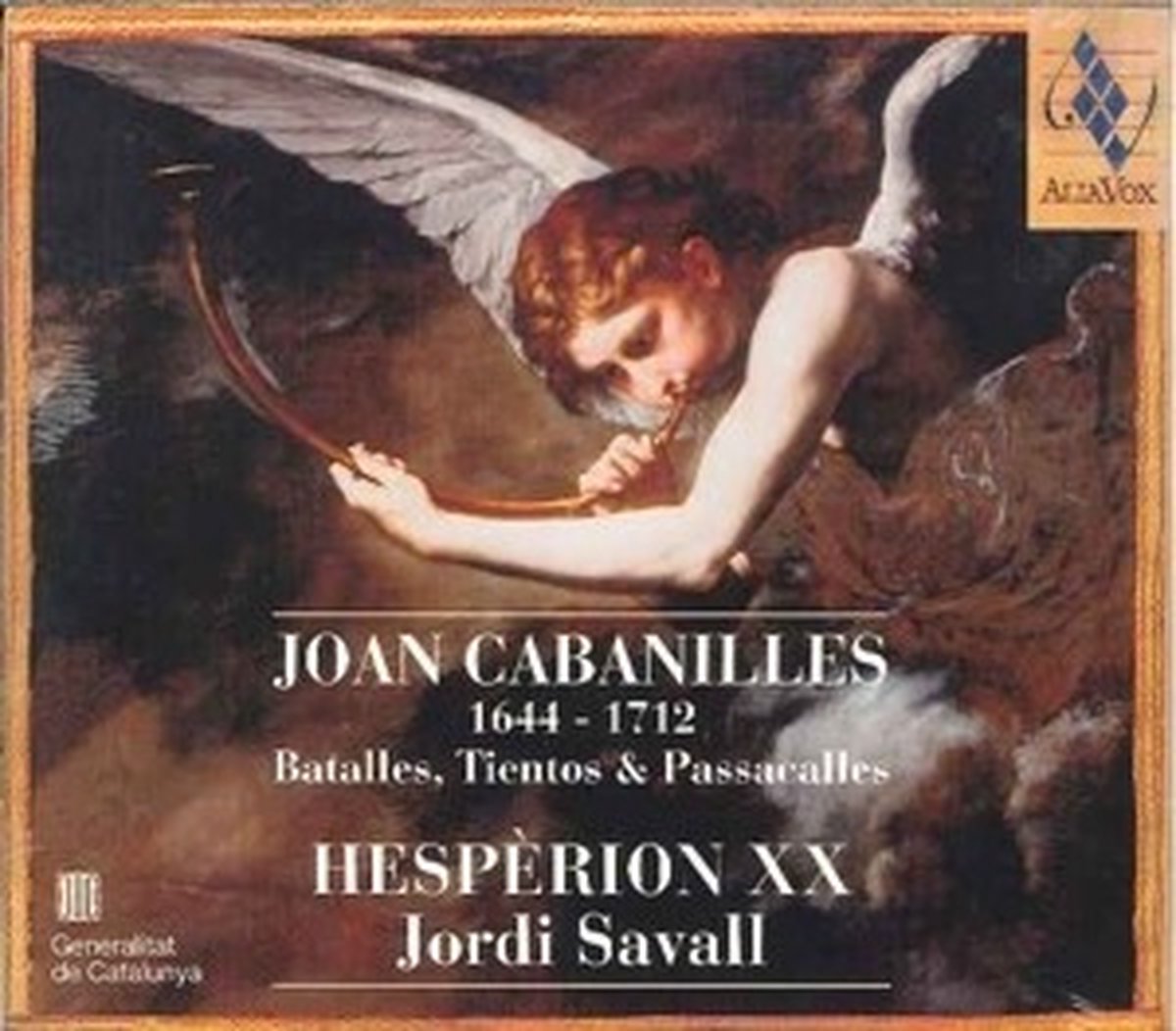 Jordi Savall & Hesperion XX - Batalles - Tientos & Passadall (CD) - Jordi Savall & Hesperion XX