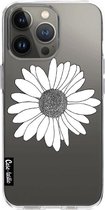 Casetastic Apple iPhone 13 Pro Hoesje - Softcover Hoesje met Design - Daisy Transparent Print