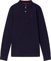 Hackett LS Polo Donkerblauw - maat M