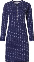 Pastunette Light Life Vrouwen Nachthemd - Dark Blue - Maat 52