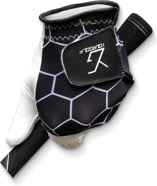 YourGolf Golfhandschoen heren Zwart XS - Golf - Sport Accessoires - Golfhandschoen Volwassenen - Golfhandschoenen van YourGolf — afbeelding 3