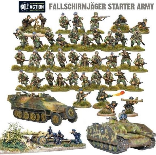 Thumbnail van een extra afbeelding van het spel Fallschirmjager Starter Army